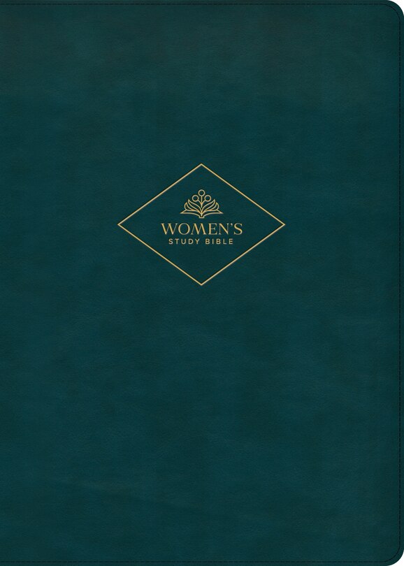 Front cover_CSB Women's Study Bible, Peacock LeatherTouch