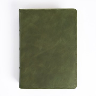 Couverture_CSB She Reads Truth Bible, Holman Handcrafted Collection, Olive Premium Calfskin
