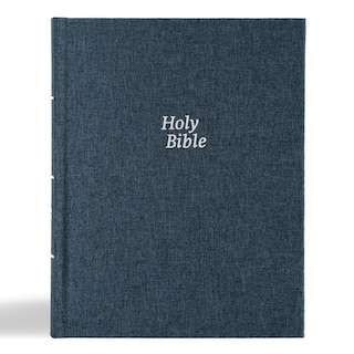 Couverture_CSB Notetaking Bible, Revive Our Hearts Edition, Denim Cloth Over Board