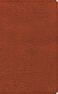 Front cover_CSB Single-Column Personal Size Reference Bible, Burnt Sienna LeatherTouch