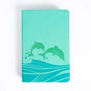 Front cover_KJV Easy-for-Me Bible for Early Readers, Seafoam LeatherTouch