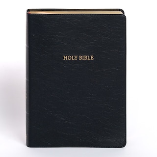 Couverture_NASB Super Giant Print Reference Bible, Black LeatherTouch, Indexed