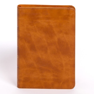 Front cover_CSB Personal Size Bible, Saddle LeatherTouch