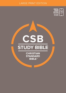 Front cover_CSB Study Bible, Large Print, Digital Study Edition, Hardcover