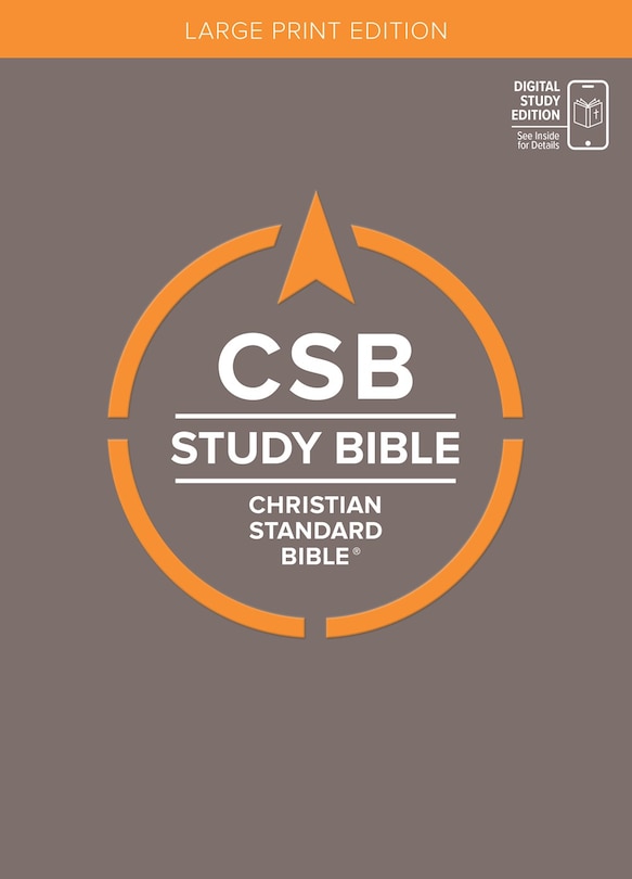 Front cover_CSB Study Bible, Large Print, Digital Study Edition, Hardcover