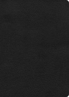 Front cover_CSB Study Bible, Large Print, Digital Study Edition, Black LeatherTouch