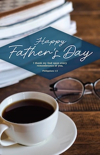 Front cover_Father's Day Bulletin: Happy Father's Day 2026 (Package of 100)