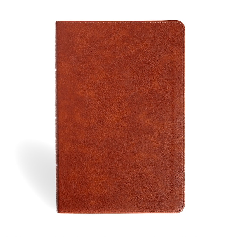 Couverture_NASB Personal Size Giant Print Bible, Burnt Sienna LeatherTouch