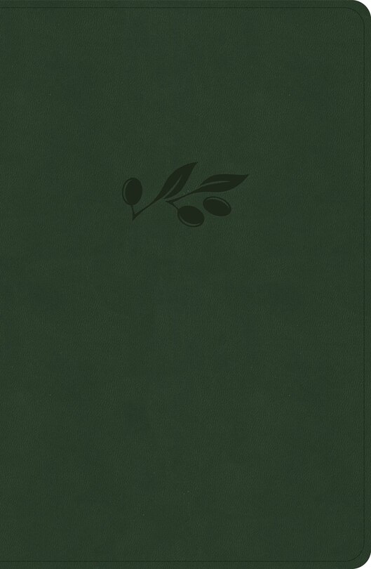 Couverture_NASB Personal Size Giant Print Bible, Olive LeatherTouch, Indexed
