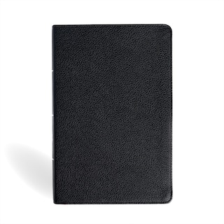 Couverture_NASB Personal Size Giant Print Bible, Black Genuine Leather