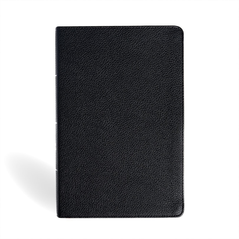 Couverture_NASB Personal Size Giant Print Bible, Black Genuine Leather