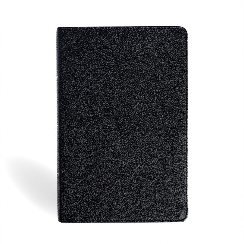 Couverture_NASB Personal Size Giant Print Bible, Black Genuine Leather, Indexed