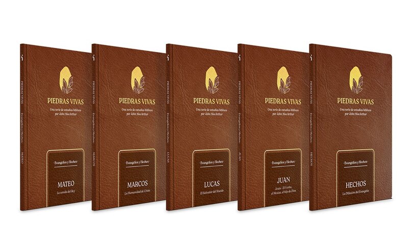 Front cover_Piedras vivas: Evangelios y Hechos - La serie completa