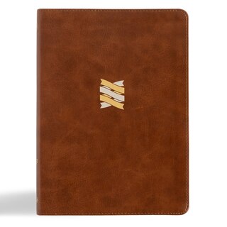 Couverture_CSB Connecting Scripture New Testament, Brown LeatherTouch