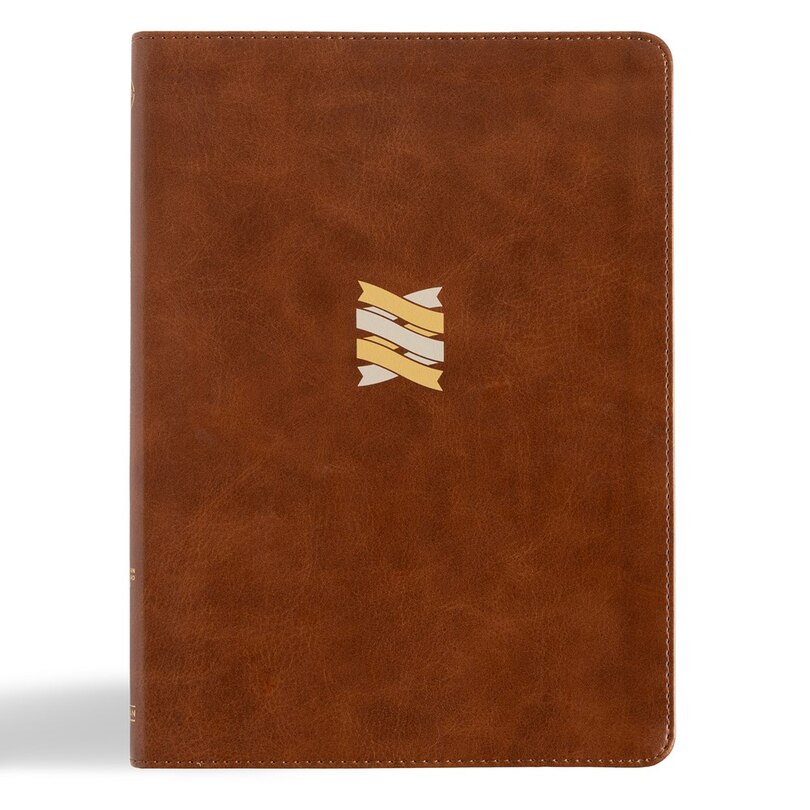 Couverture_CSB Connecting Scripture New Testament, Brown LeatherTouch
