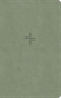 Front cover_CSB Single-Column Personal Size Bible, Digital Study Edition, Sage SuedeSoft LeatherTouch
