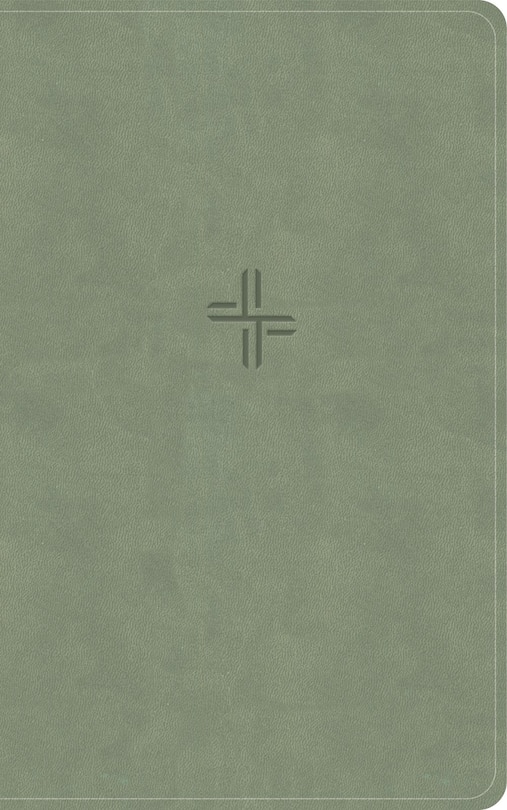 Front cover_CSB Single-Column Personal Size Bible, Digital Study Edition, Sage SuedeSoft LeatherTouch