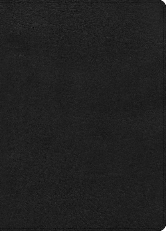 Front cover_CSB Study Bible, Large Print, Digital Study Edition, Black LeatherTouch, Indexed