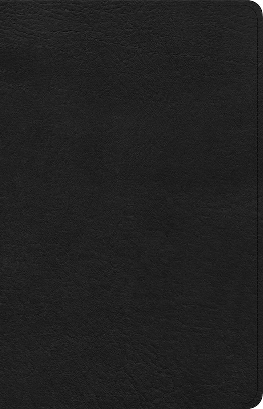 Couverture_CSB Thinline Bible, Anglicised Edition, Black LeatherTouch