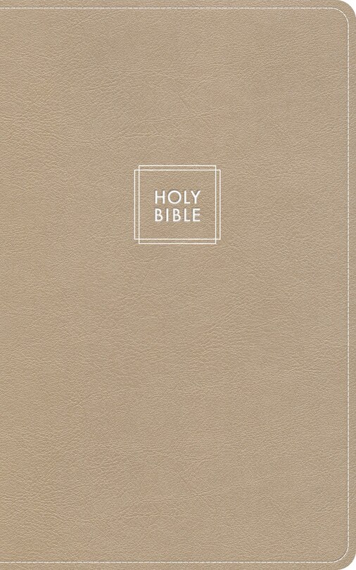 Couverture_KJV Single-Column Personal Size Bible, Gold LeatherTouch