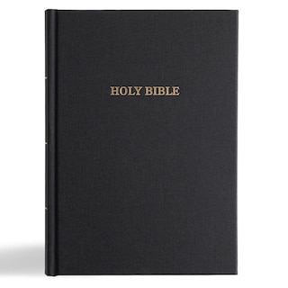 Couverture_KJV Study Bible, Personal Size Edition, Black Cloth Over Board