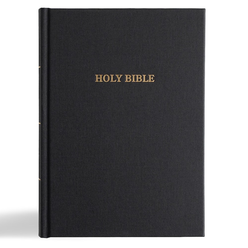 Couverture_KJV Study Bible, Personal Size Edition, Black Cloth Over Board