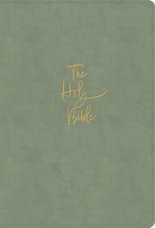 Couverture_KJV Super Giant Print Reference Bible, Sage SuedeSoft LeatherTouch, Indexed