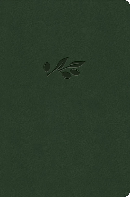 Couverture_NASB Giant Print Reference Bible, Olive LeatherTouch
