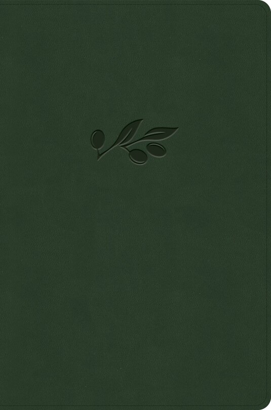 Couverture_NASB Giant Print Reference Bible, Olive LeatherTouch, Indexed