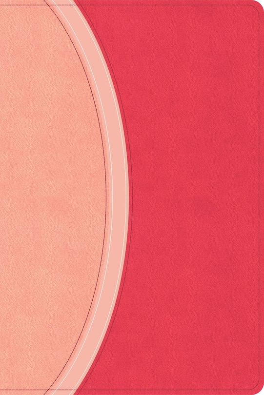 Front cover_CSB Rainbow Study Bible, Pink LeatherTouch (Limited Edition)