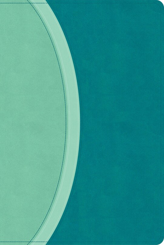 Front cover_CSB Rainbow Study Bible, Teal LeatherTouch (Limited Edition)