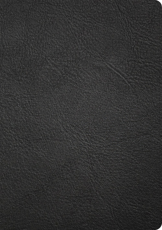 Front cover_CSB Baker Illustrated Study Bible, Black Genuine Leather, Indexed