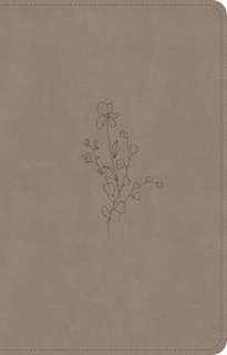 Front cover_CSB Personal Size Bible, Digital Study Edition, Earth SuedeSoft LeatherTouch