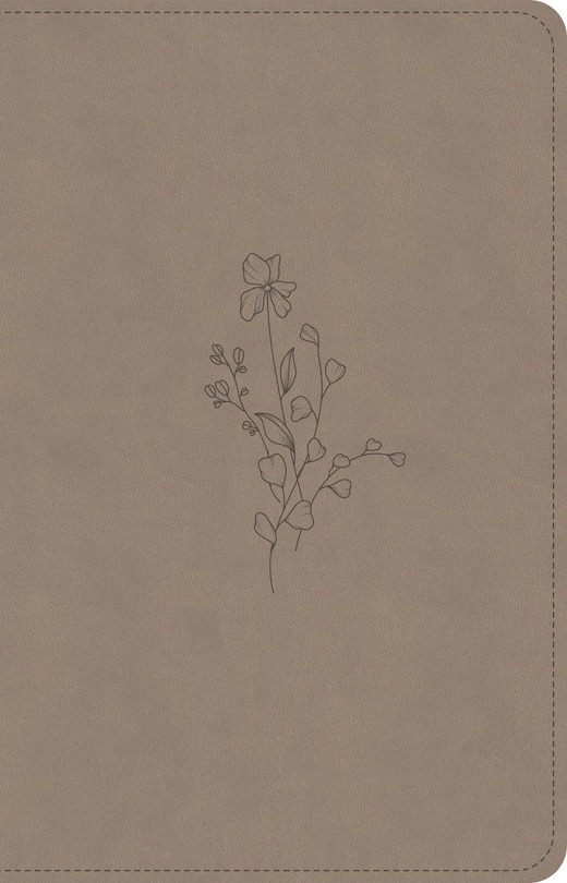 Front cover_CSB Personal Size Bible, Digital Study Edition, Earth SuedeSoft LeatherTouch