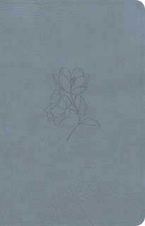 Front cover_CSB Personal Size Bible, Digital Study Edition, Blue LeatherTouch