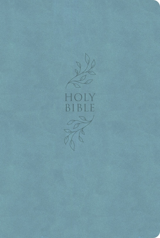 Couverture_KJV Super Giant Print Reference Bible, Value Edition, Blue LeatherTouch