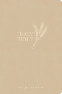 Couverture_KJV Giant Print Reference Bible, Cream Leathertouch