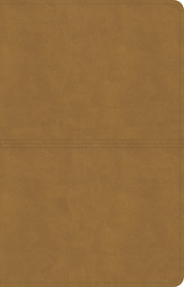 Front cover_CSB Thinline Reference Bible, Digital Study Edition, Camel SuedeSoft LeatherTouch