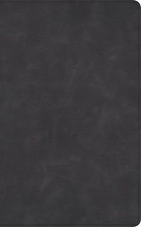 Couverture_CSB Single-Column Wide-Margin Bible, Holman Handcrafted Collection, Marbled Slate Premium Calfskin