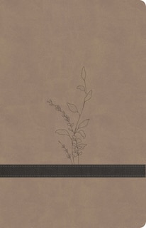 Front cover_KJV Large Print Personal Size Reference Bible, Earthen SuedeSoft LeatherTouch