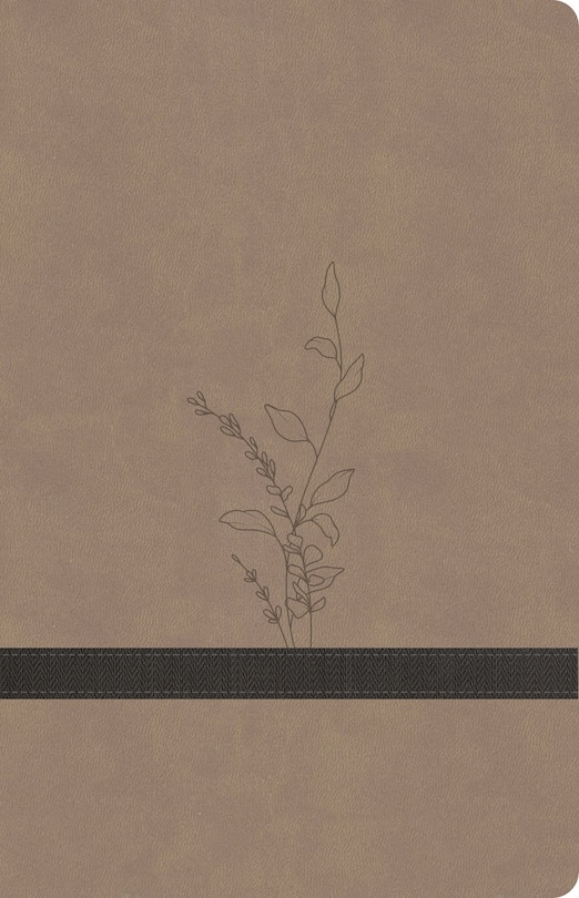 Front cover_KJV Large Print Personal Size Reference Bible, Earthen SuedeSoft LeatherTouch