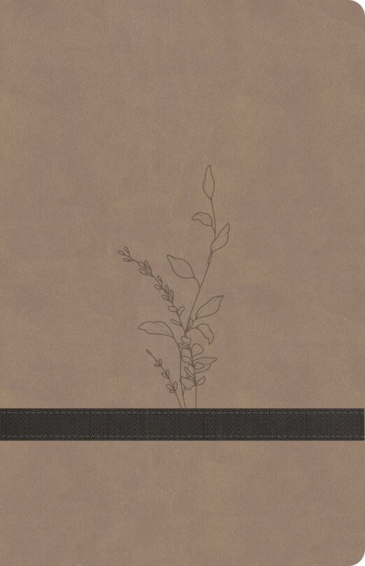 Front cover_KJV Large Print Personal Size Reference Bible, Earthen SuedeSoft LeatherTouch, Indexed