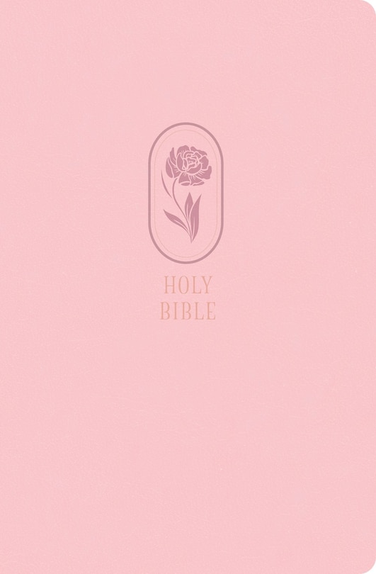 Front cover_KJV Large Print Personal Size Reference Bible, Pink LeatherTouch