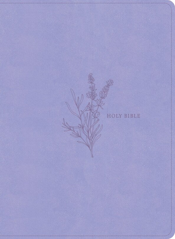 Front cover_KJV Study Bible, Full-Color, Lavender LeatherTouch, Indexed