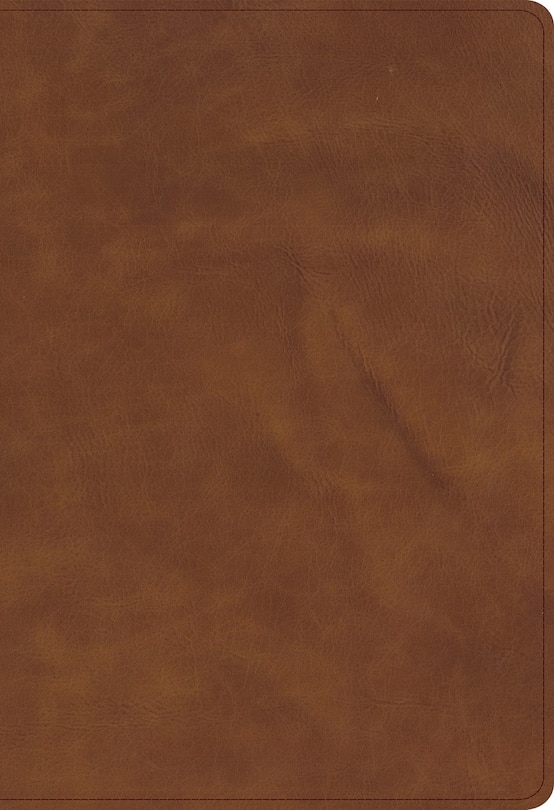 Couverture_CSB Single-Column Compact Bible, Holman Handcrafted Collection, Zipper Closure, Marbled Tan Premium Calfskin
