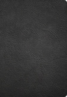 Couverture_CSB Super Giant Print Reference Bible, Optimal Type, Digital Study Edition, Black Genuine Leather, Indexed