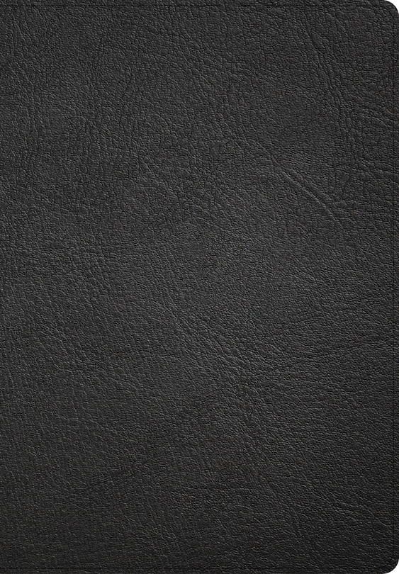 Couverture_CSB Super Giant Print Reference Bible, Optimal Type, Digital Study Edition, Black Genuine Leather, Indexed