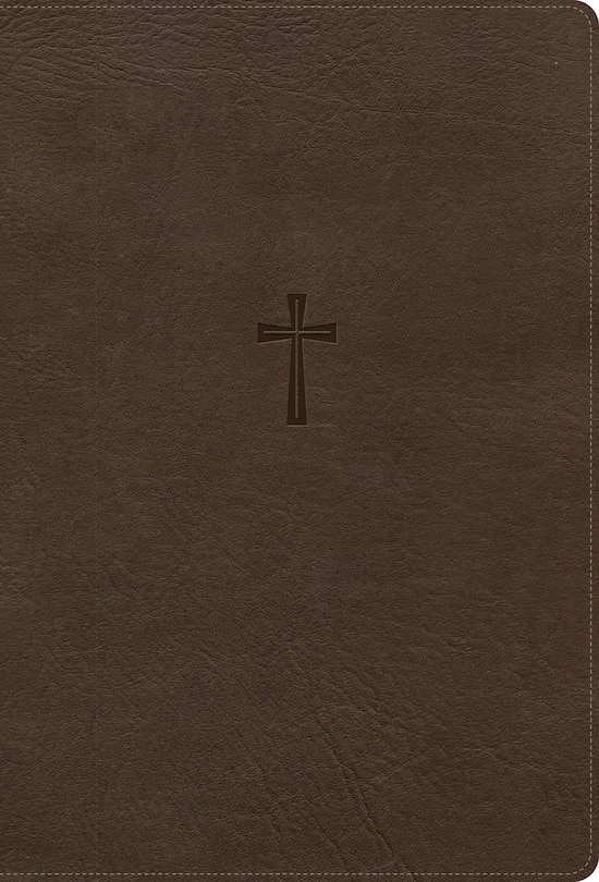 Couverture_CSB Super Giant Print Reference Bible, Optimal Type, Digital Study Edition, Brown LeatherTouch, Indexed