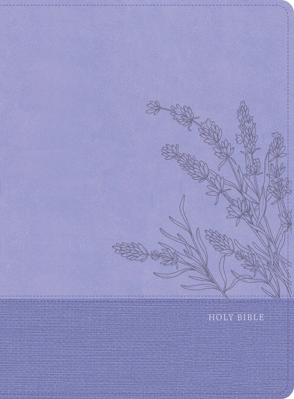 Couverture_CSB Super Giant Print Reference Bible, Optimal Type, Digital Study Edition, Lavender LeatherTouch