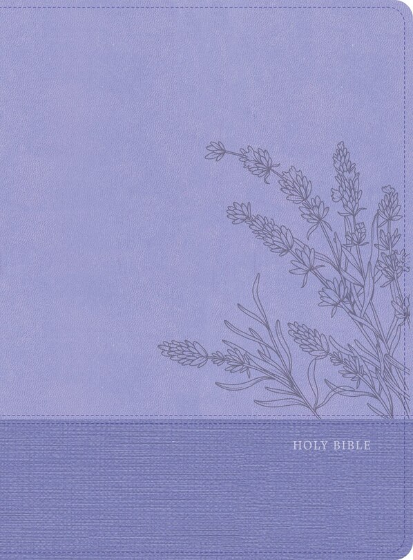 Couverture_CSB Super Giant Print Reference Bible, Optimal Type, Digital Study Edition, Lavender LeatherTouch, Indexed